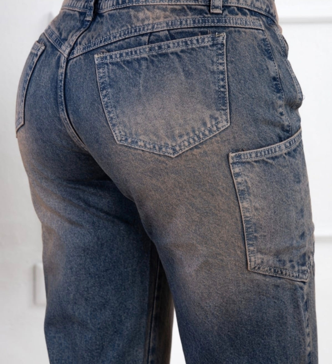 👖 Jeans Carpenter Wide Leg - "Vintage Indigo" Edition