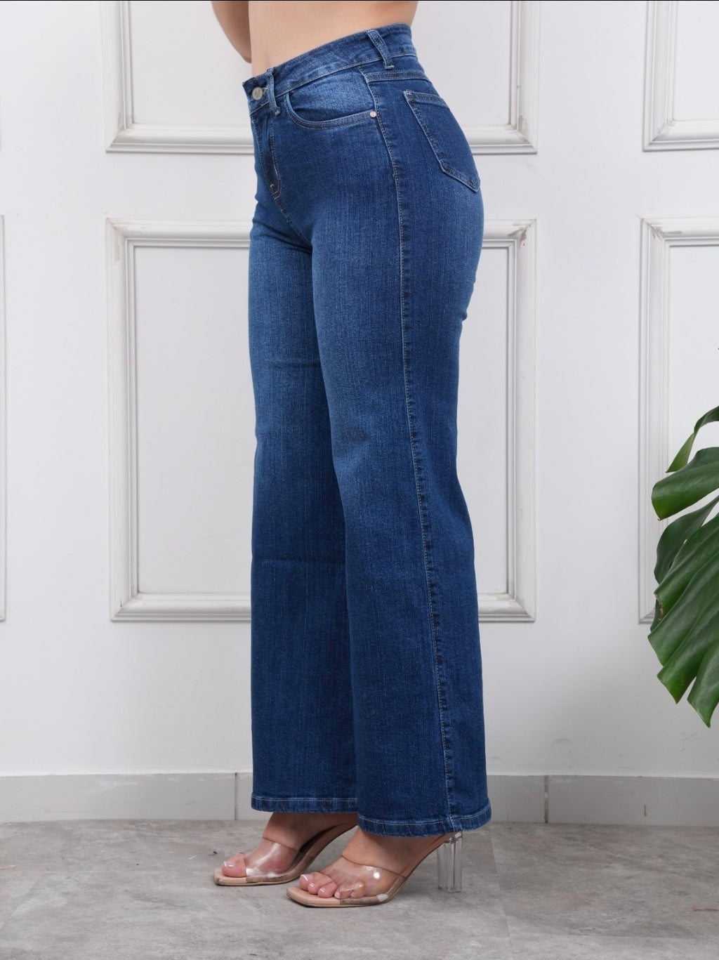 💙 Palazzo Wide Leg Moldeador Premium