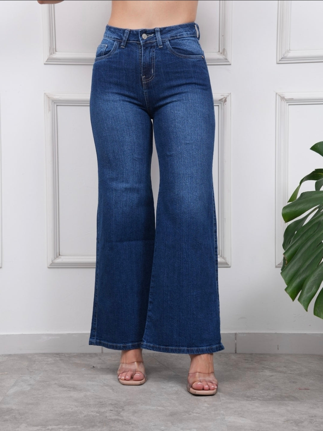 💙 Palazzo Wide Leg Moldeador Premium