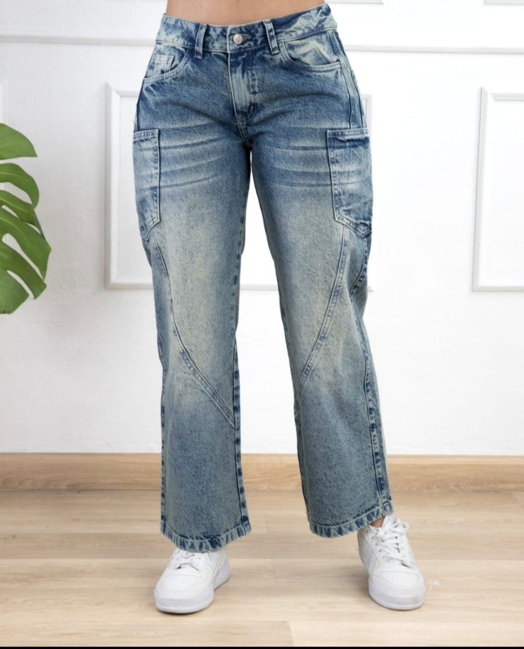 👖 Jeans Carpenter Wide Leg - "Vintage Indigo" Edition