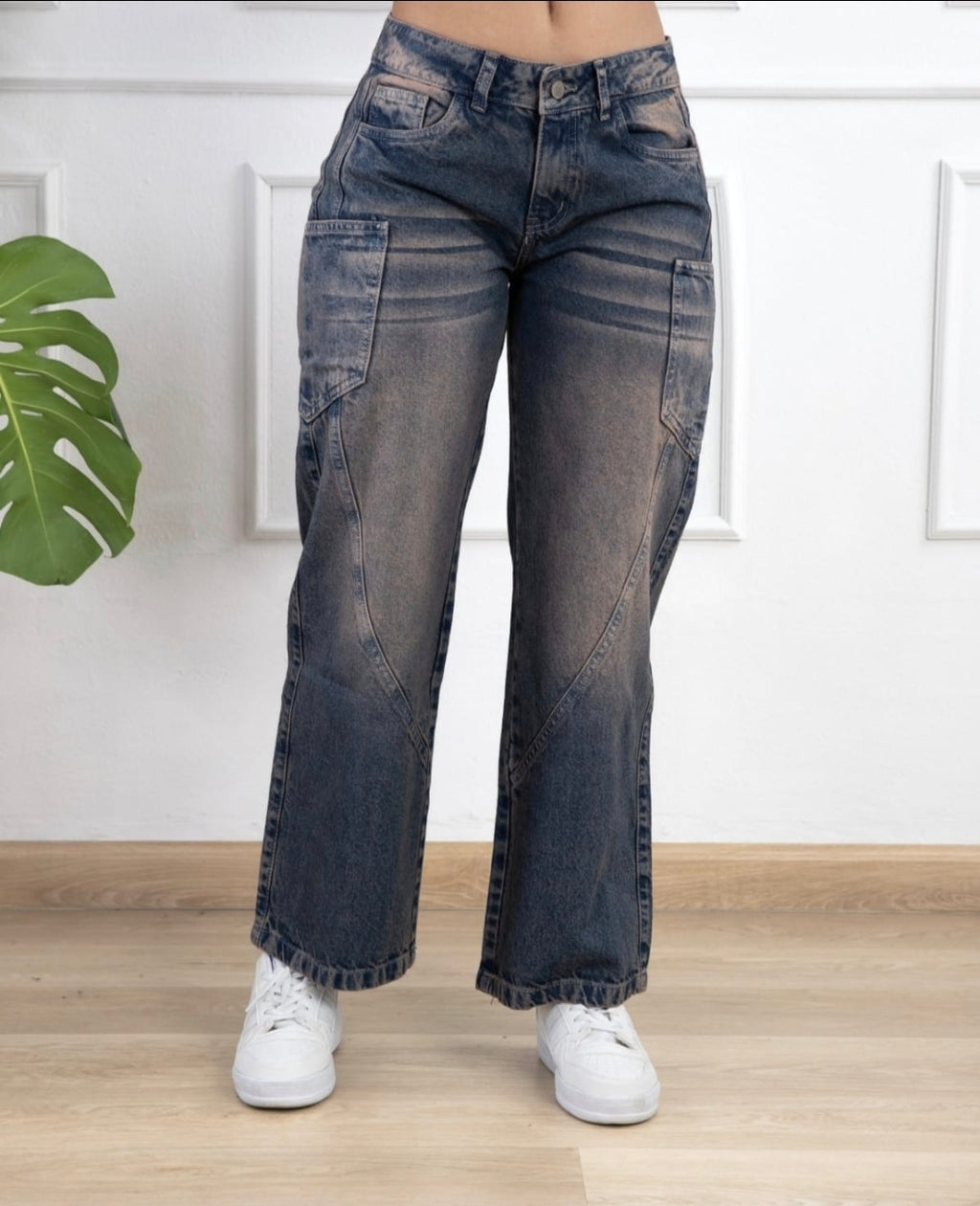 👖 Jeans Carpenter Wide Leg - "Vintage Indigo" Edition