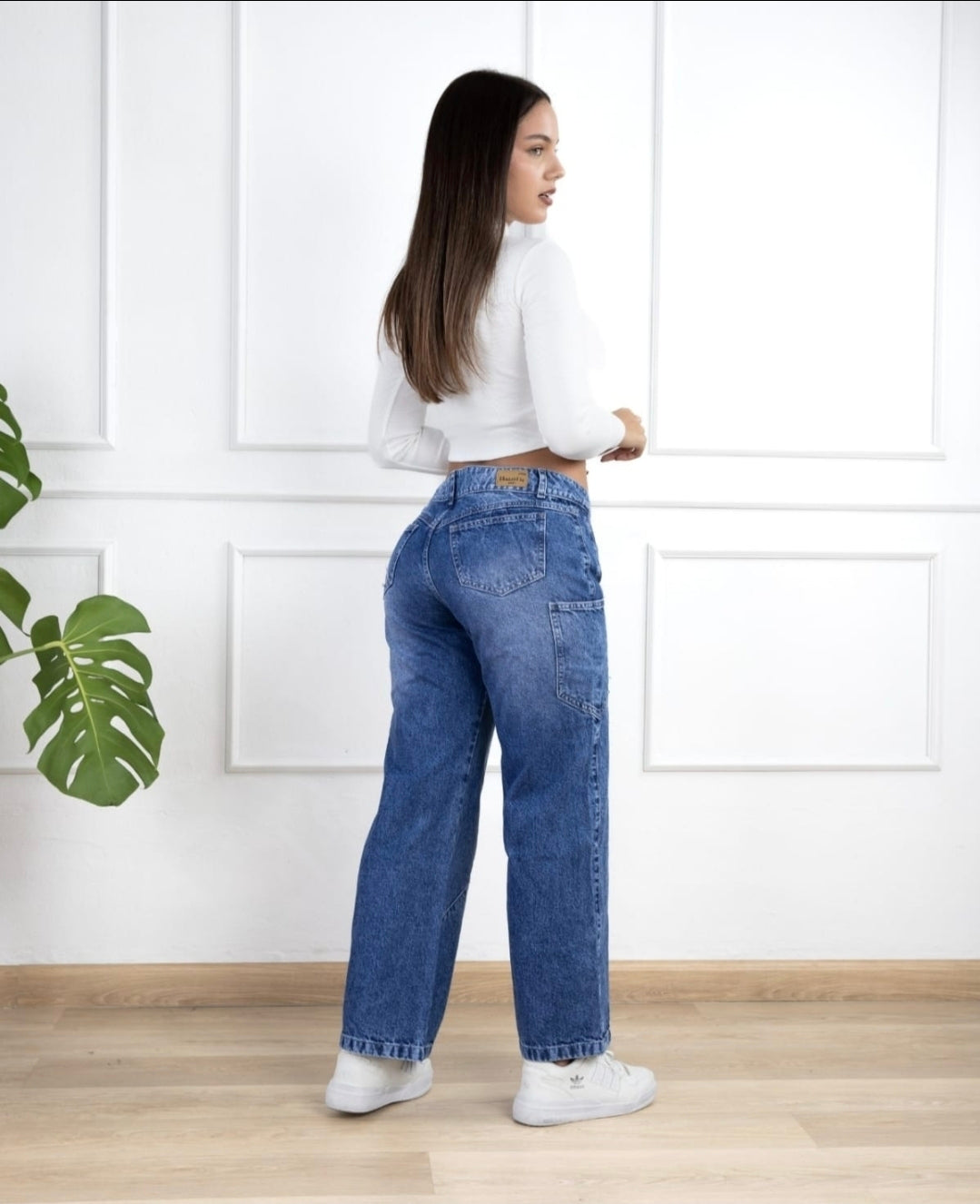👖 Jeans Carpenter Wide Leg - "Vintage Indigo" Edition