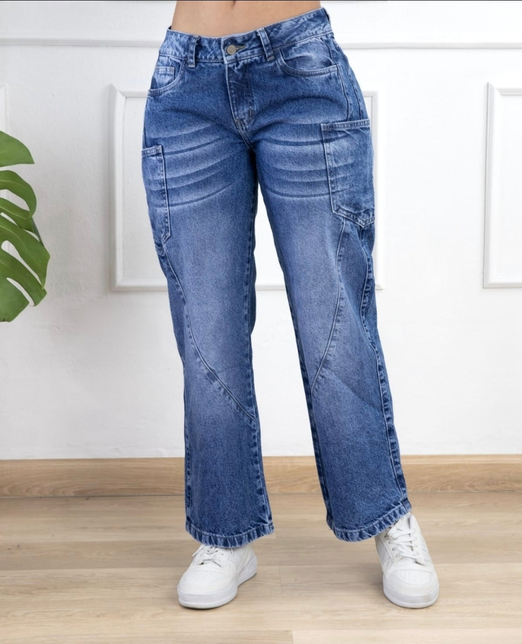 👖 Jeans Carpenter Wide Leg - "Vintage Indigo" Edition